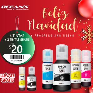 kit de Tintas 504 Promo + 2 Gratis